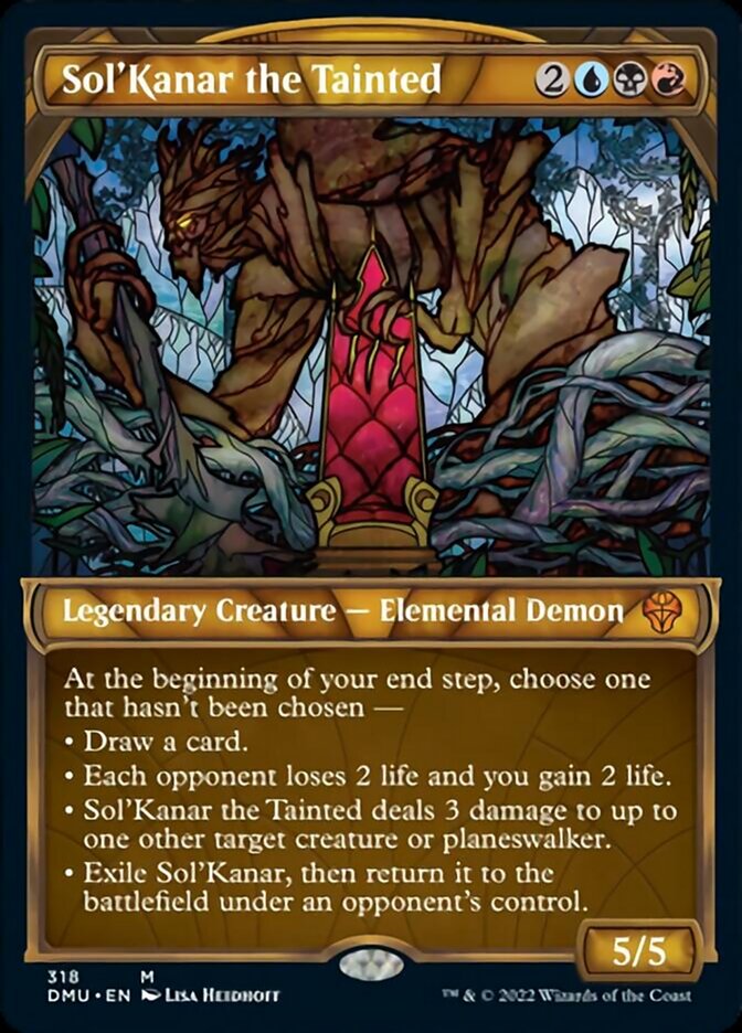 Sol'Kanar the Tainted (Showcase) [Dominaria United] | Good Games Cannington