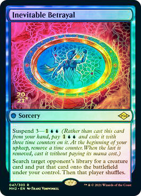 Inevitable Betrayal [Modern Horizons 2 Prerelease Promos] | Good Games Cannington
