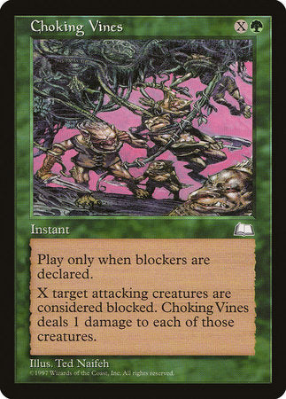 Choking Vines [Weatherlight] | Good Games Cannington