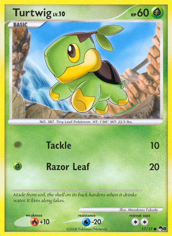 Turtwig (17/17) [POP Series 8] | Good Games Cannington