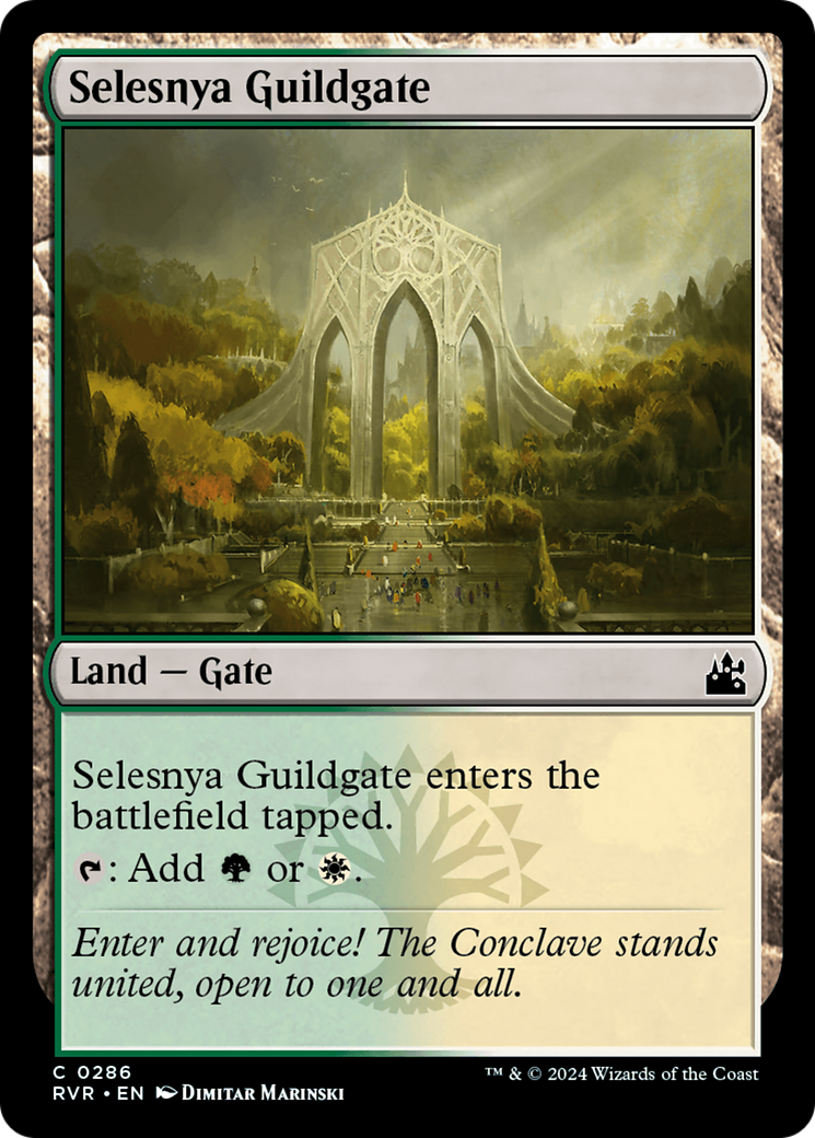 Selesnya Guildgate [Ravnica Remastered] | Good Games Cannington