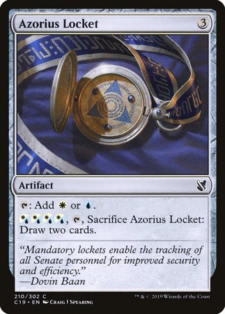 Azorius Locket [Commander 2019] | Good Games Cannington