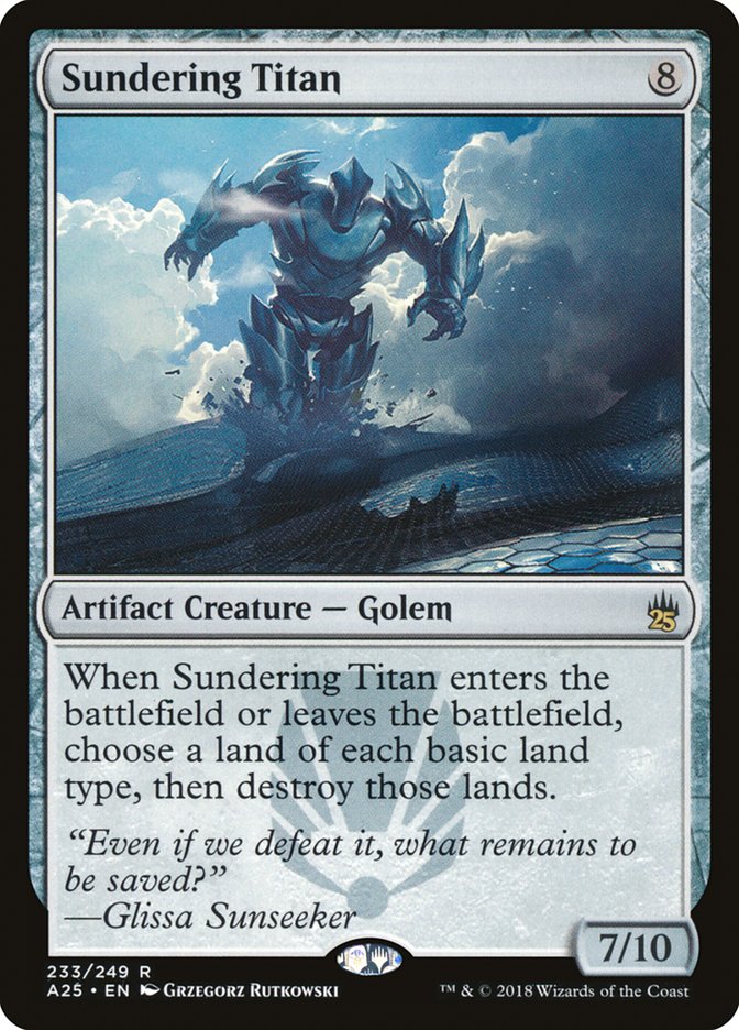 Sundering Titan [Masters 25] | Good Games Cannington