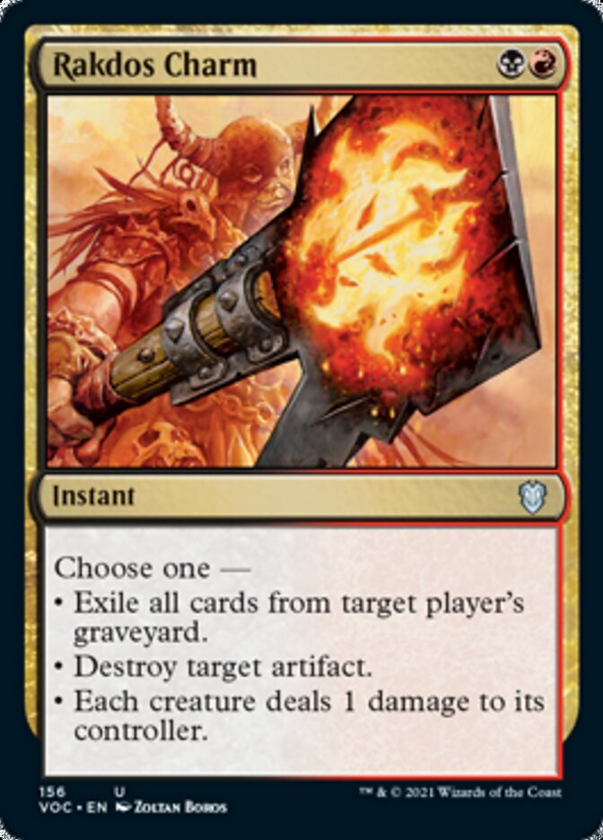 Rakdos Charm [Innistrad: Crimson Vow Commander] | Good Games Cannington