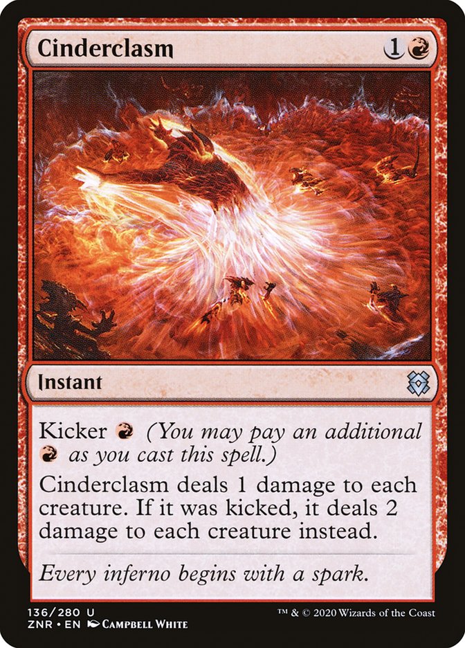 Cinderclasm [Zendikar Rising] | Good Games Cannington