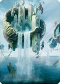 Island 2 Art Card [Zendikar Rising Art Series] | Good Games Cannington