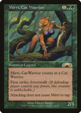 Mirri, Cat Warrior [Exodus] | Good Games Cannington