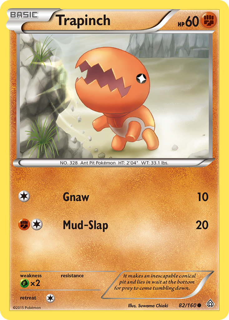 Trapinch (82/160) [XY: Primal Clash] | Good Games Cannington