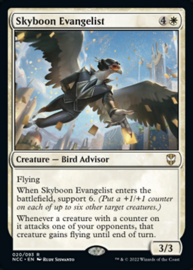 Skyboon Evangelist [Streets of New Capenna Commander] | Good Games Cannington