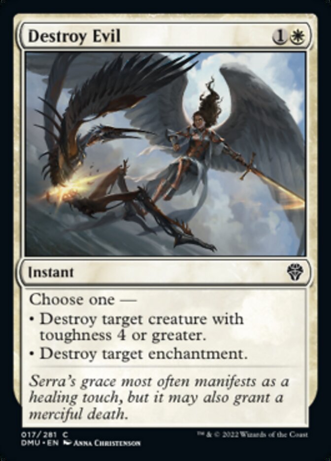 Destroy Evil [Dominaria United] | Good Games Cannington