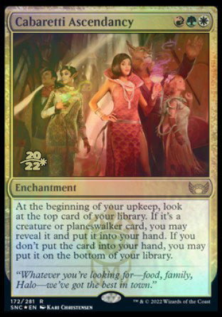 Cabaretti Ascendancy [Streets of New Capenna Prerelease Promos] | Good Games Cannington