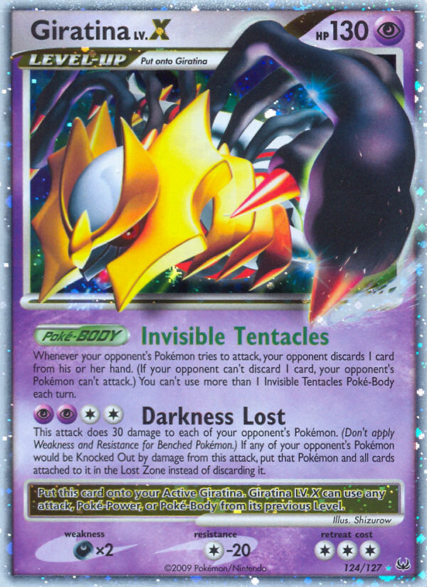 Giratina LV.X (124/127) [Platinum: Base Set] | Good Games Cannington