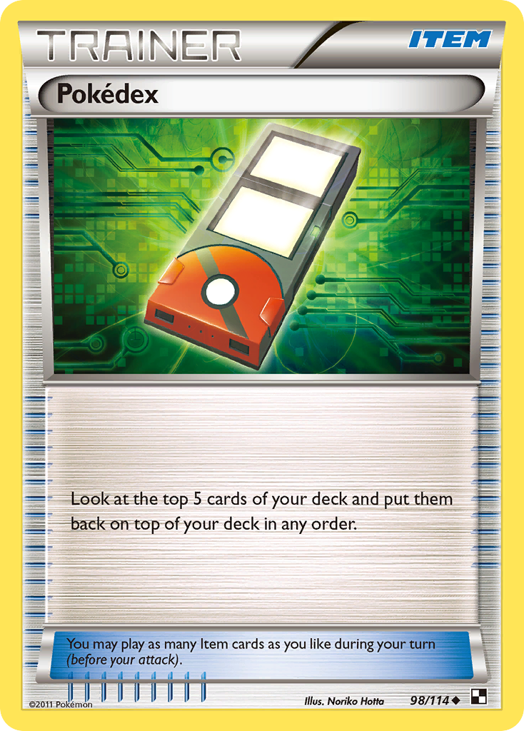 Pokedex (98/114) [Black & White: Base Set] | Good Games Cannington