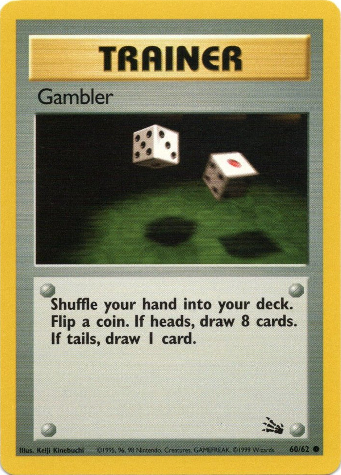 Gambler (60/62) [Fossil Unlimited] | Good Games Cannington