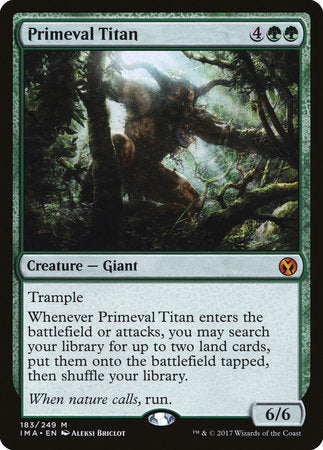 Primeval Titan [Iconic Masters] | Good Games Cannington