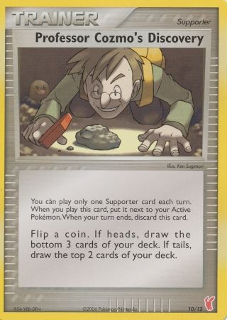 Professor Cozmo's Discovery (10/12) [EX: Trainer Kit 2 - Plusle] | Good Games Cannington