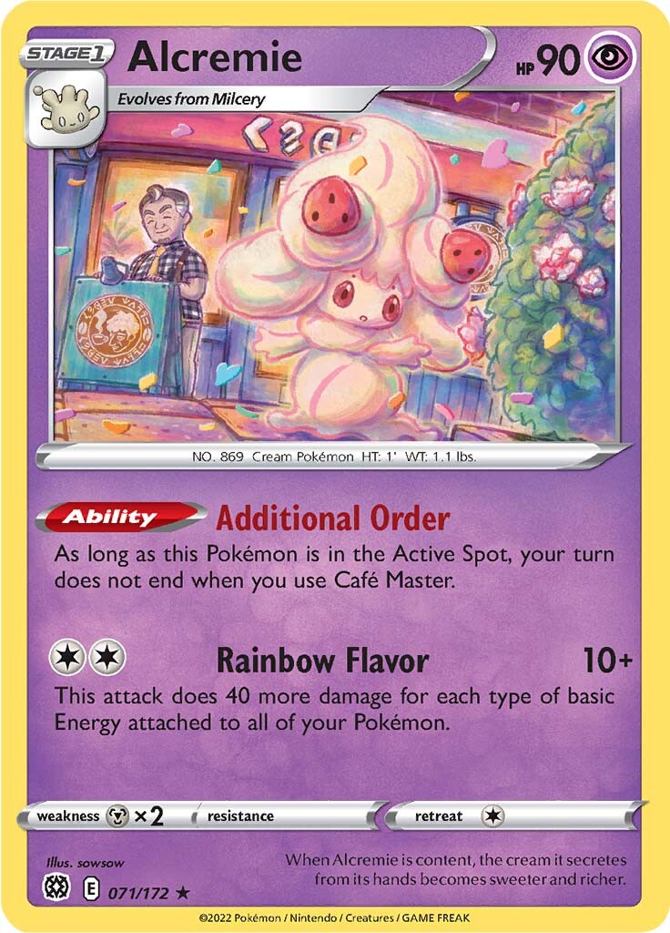 Alcremie (071/172) [Sword & Shield: Brilliant Stars] | Good Games Cannington