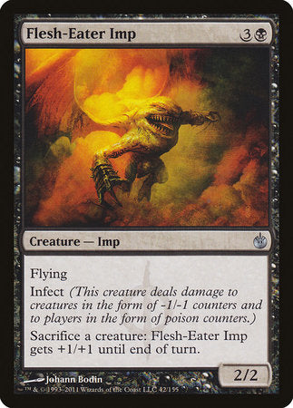 Flesh-Eater Imp [Mirrodin Besieged] | Good Games Cannington