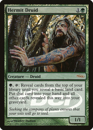 Hermit Druid [Judge Gift Cards 2004] | Good Games Cannington