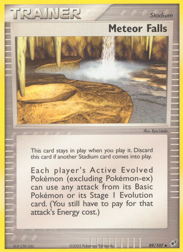 Meteor Falls (89/107) [EX: Deoxys] | Good Games Cannington