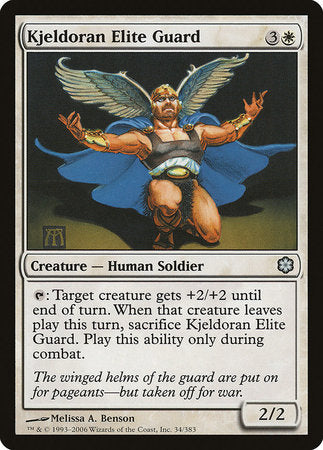 Kjeldoran Elite Guard [Coldsnap Theme Decks] | Good Games Cannington
