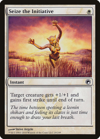 Seize the Initiative [Scars of Mirrodin] | Good Games Cannington
