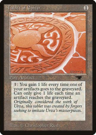 Tablet of Epityr [Antiquities] | Good Games Cannington