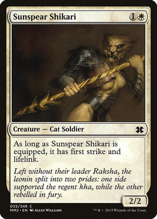 Sunspear Shikari [Modern Masters 2015] | Good Games Cannington