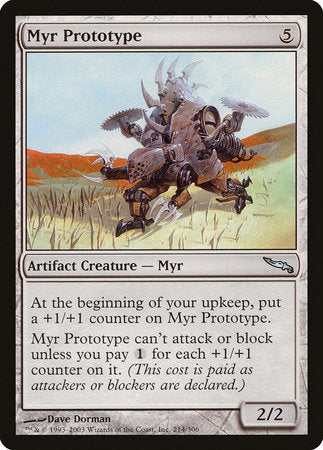 Myr Prototype [Mirrodin] | Good Games Cannington