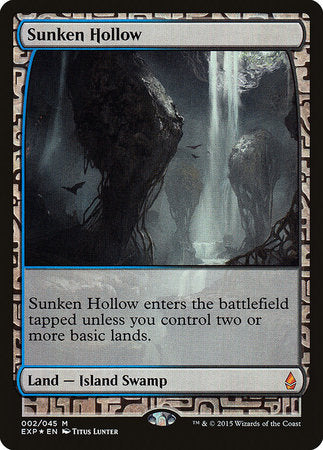 Sunken Hollow [Zendikar Expeditions] | Good Games Cannington