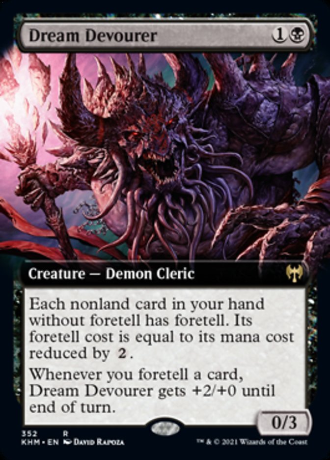 Dream Devourer (Extended Art) [Kaldheim] | Good Games Cannington