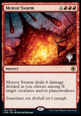 Meteor Swarm (Promo Pack) [Dungeons & Dragons: Adventures in the Forgotten Realms Promos] | Good Games Cannington