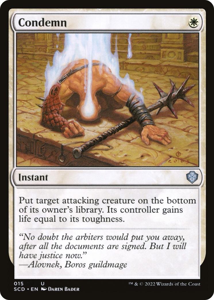 Condemn [Starter Commander Decks] | Good Games Cannington