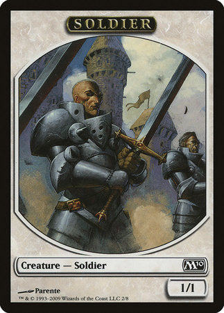 Soldier Token [Magic 2010 Tokens] | Good Games Cannington