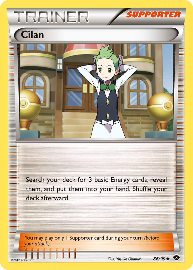 Cilan (86/99) [Black & White: Next Destinies] | Good Games Cannington
