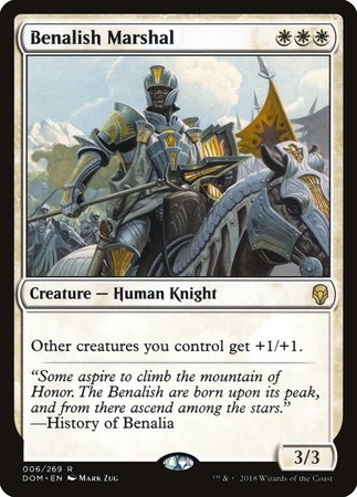 Benalish Marshal [Dominaria] | Good Games Cannington