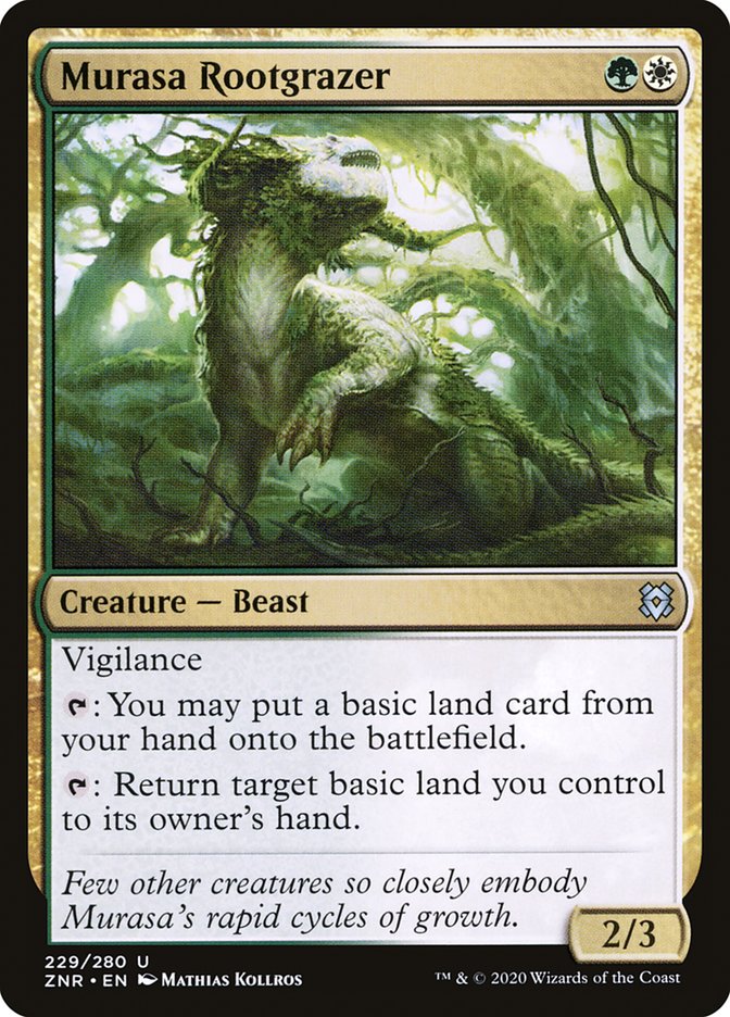 Murasa Rootgrazer [Zendikar Rising] | Good Games Cannington