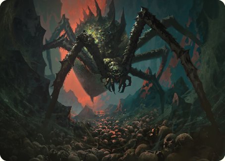 Shelob, Child of Ungoliant Art Card [The Lord of the Rings: Tales of Middle-earth Art Series] | Good Games Cannington