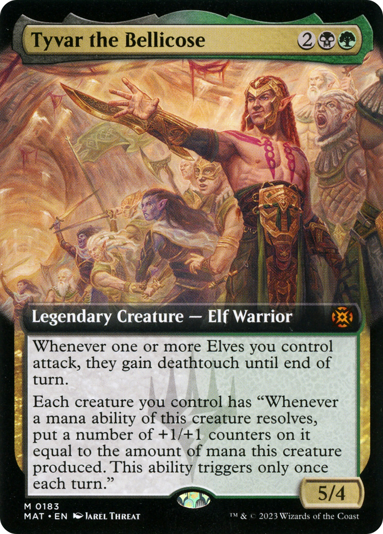Tyvar the Bellicose (Extended Art) [March of the Machine: The Aftermath] | Good Games Cannington