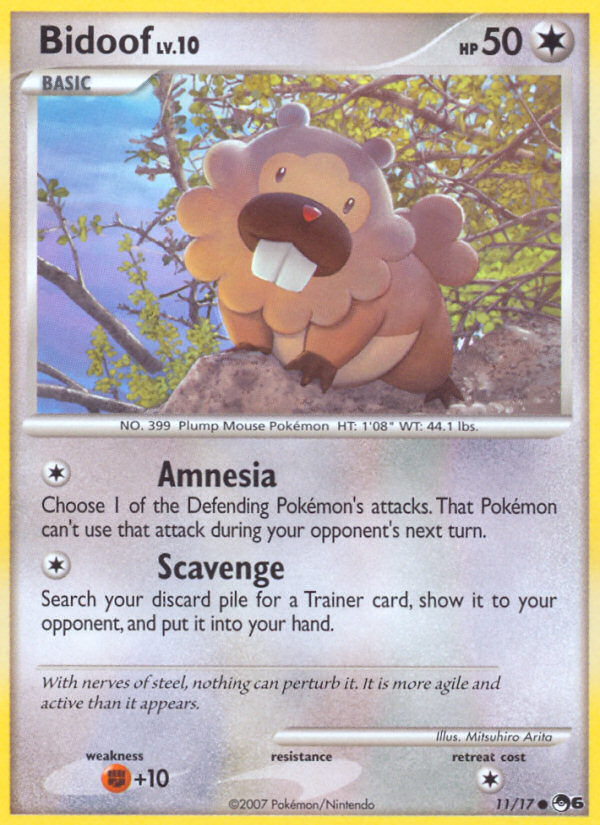 Bidoof (11/17) [POP Series 6] | Good Games Cannington