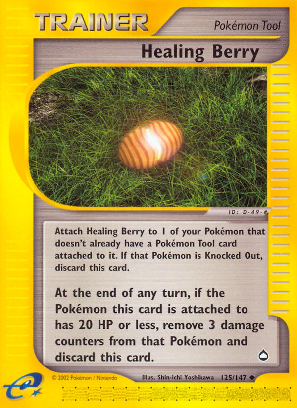 Healing Berry (125/147) [Aquapolis] | Good Games Cannington