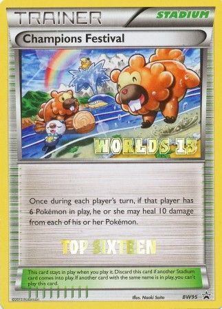 Champions Festival (BW95) (2013 Top Sixteen) [Black & White: Black Star Promos] | Good Games Cannington