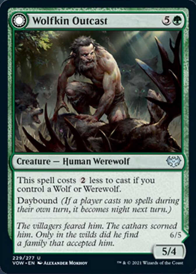 Wolfkin Outcast // Wedding Crasher [Innistrad: Crimson Vow] | Good Games Cannington