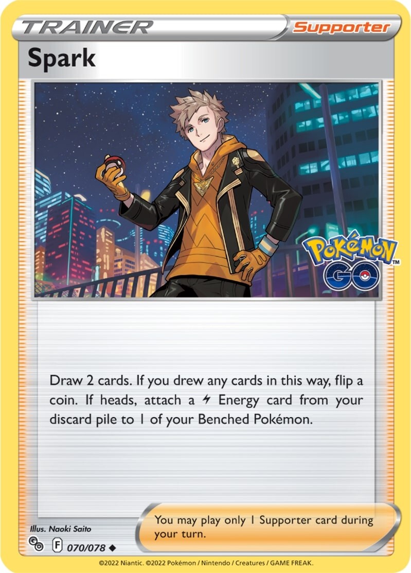 Spark (070/078) [Pokémon GO] | Good Games Cannington