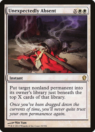 Unexpectedly Absent [Commander 2013] | Good Games Cannington