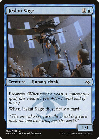 Jeskai Sage [Fate Reforged] | Good Games Cannington