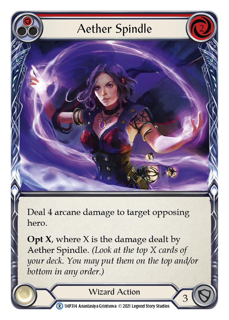 Aether Spindle (Red) [1HP314] | Good Games Cannington