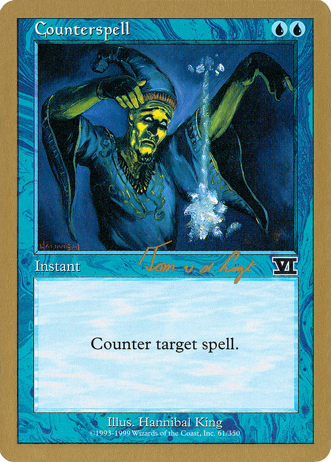 Counterspell (Tom van de Logt) [World Championship Decks 2000] | Good Games Cannington