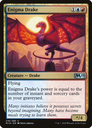 Enigma Drake [Core Set 2019] | Good Games Cannington