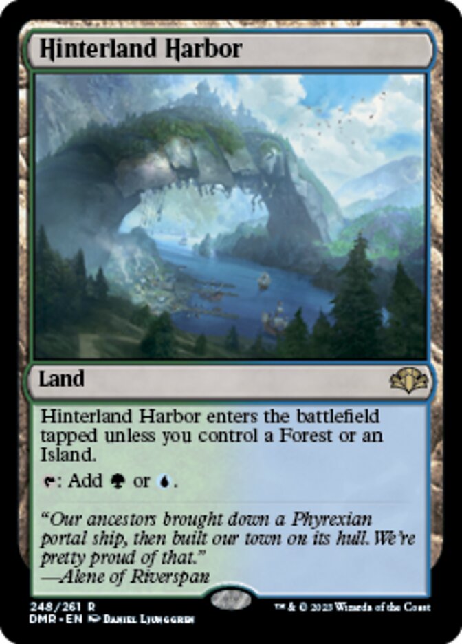 Hinterland Harbor [Dominaria Remastered] | Good Games Cannington